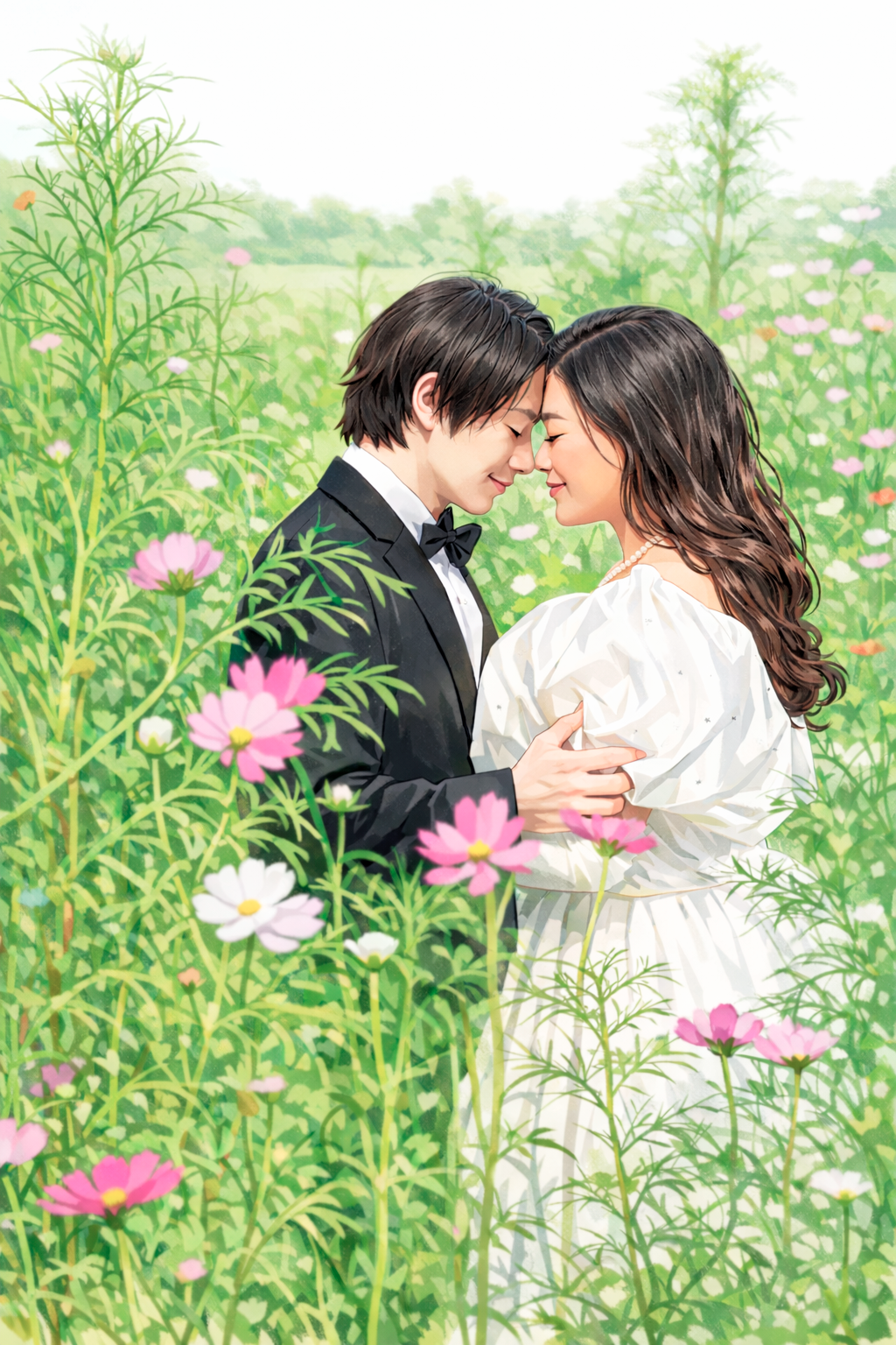 ウェディングフォト 撮影風景